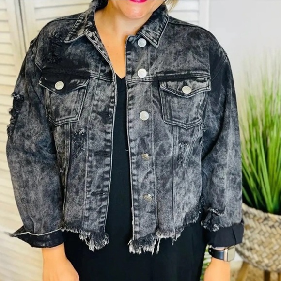 POL Jackets & Blazers - POL Vintage Love Me Denim Jacket